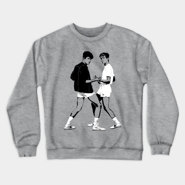 Wham! Aesthetic Retro Style Design Crewneck Sweatshirt by DankFutura